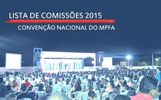 Comissões – Convenção Nacional 2015